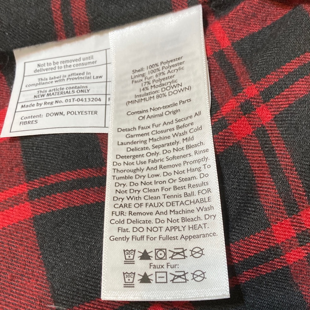 EDDIE BAUER SANDSTONE OLIVE NWOT FAUX FUR HOODED DOWN QUILTED PUFFER VEST - Picture 9 of 16